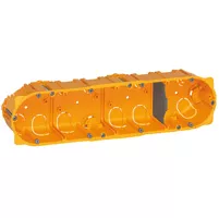 BATIBOX PUSZKA POCZWÓRNA PRZELOTOWA DO KARTON-GIPSU 40 MM, Legrand