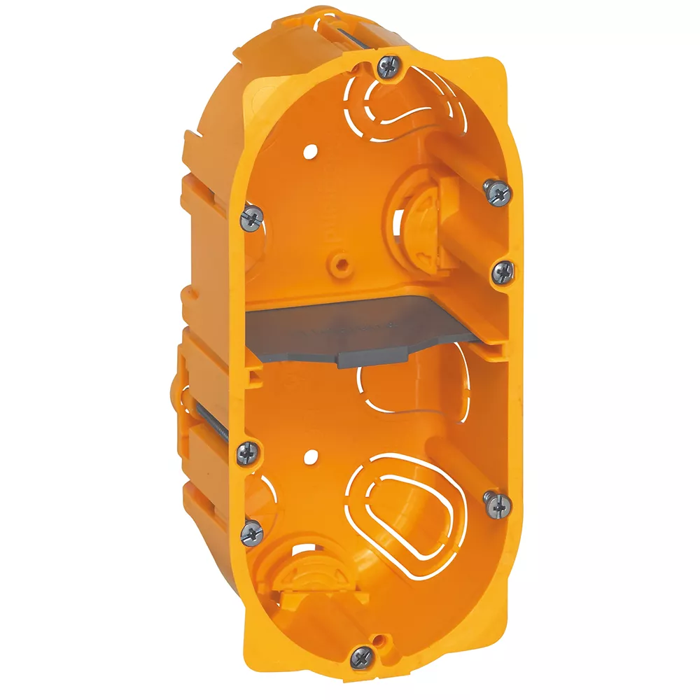 BATIBOX PUSZKA PODWÓJNA PRZELOTOWA DO KARTON-GIPSU 50 MM, Legrand