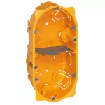 BATIBOX PUSZKA PODWÓJNA PRZELOTOWA DO KARTON-GIPSU 40 MM, Legrand