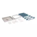 PUSZKA PODŁOGOWA 24 MODUŁY, CENTRALNE WYJŚCIE KABLOWE, IP40 DO RAMY DO DUŻYCH OBCIĄŻEŃ O NR REF. 089682, Legrand