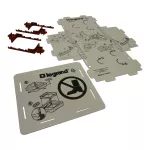 FORMA PRZYGOTOWAWCZA DO WYLEWKI PRZED OSADZENIEM PUSZEK STANDARDOWYCH 18M, Legrand
