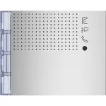 SFERA: PLAKIETKA MODUŁU FONICZNEGO - BEZ PRZYCISKÓW - ALUMINIUM, Bticino