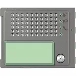 SFERA: PLAKIETKA MODUŁU FONICZNEGO - 1 PRZYCISK - SOLID, Bticino