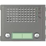 SFERA: PLAKIETKA MODUŁU FONICZNEGO - 2X1 PRZYCISK - SOLID, Bticino