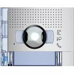 SFERA: PLAKIETKA MODUŁU FONICZNEGO Z KAMERĄ SZEROKOKĄTNĄ -2X1 PRZYCISK - ALUMINIUM, Bticino
