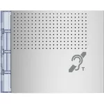 SFERA: PLAKIETKA MODUŁU TELELOOP - ALUMINIUM, Bticino
