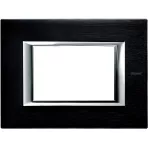 AXOLUTE - RAMKA PROTOKĄTNA 3 MODUŁY BRUSHED ANTHRACITE, Bticino