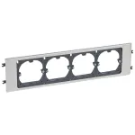 DLP ALU UCHWYT OSPRZĘT FI 60, 4 MECHANIZMY POKRYWA 85, Legrand