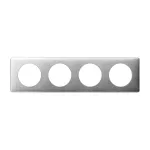 CELIANE - RAMKA ALUMINIUM POCZWÓRNA POZIOMA/PIONOWA, Legrand
