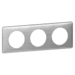 CELIANE - RAMKA ALUMINIUM POTRÓJNA POZIOMA/PIONOWA, Legrand