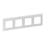 VALIF:RAMKA X4 BIAŁA/CHROM, Legrand