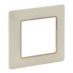 VALIF:RAMKA X1 KREMOWA/ZŁOTA, Legrand