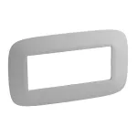 VALENA ALLURE - RAMKA PIĘCIOMODUŁOWA ALUMINIUM, Legrand