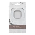 VALENA ALLURE - RAMKA PODWÓJNA LUSTRO BIAŁE, Legrand