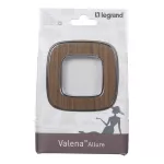 VALENA ALLURE - RAMKA POJEDYNCZA ORZECHOWY, Legrand