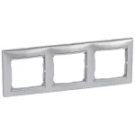 VALENA RAMKA POTRÓJNA POZIOMA ALUMINIUM, Legrand