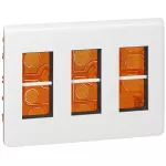 MOSAIC ZESTAW DO MOTAŻU PODTYNKOWEGO 3 X 4 MODUŁY PIONOWO, Legrand
