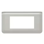 MOSAIC - Ramka 4 modułowa - Aluminium, Legrand