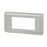 MOSAIC - Ramka 4 modułowa - Aluminium, Legrand