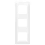 MOSAIC RAMKA POTRÓJNA PIONOWA - 3X2 MODUŁY BIAŁA DO UCHWYTU NR. REF. 0802 53, Legrand