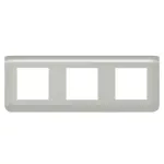 MOSAIC - Ramka 3 x 2 modułowa pozioma - Aluminium, Legrand