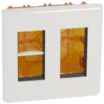 MOSAIC ZESTAW DO MOTAŻU PODTYNKOWEGO2 X 4 MODUŁY PIONOWO, Legrand