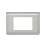 MOSAIC - Ramka 3 modułowa - Aluminium, Legrand