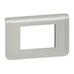 MOSAIC - Ramka 3 modułowa - Aluminium, Legrand