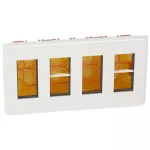 MOSAIC ZESTAW DO MOTAŻU PODTYNKOWEGO 4 X 4 MODUŁY PIONOWO, Legrand