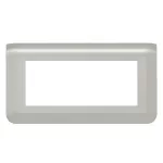 MOSAIC - Ramka 5 modułowa pozioma - Aluminium, Legrand