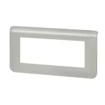 MOSAIC - Ramka 5 modułowa pozioma - Aluminium, Legrand