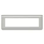 MOSAIC - Ramka 8 modułowa - Aluminium, Legrand