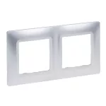 NILOE SELECTION - RAMKA PODWÓJNA ALUMINIUM, Legrand