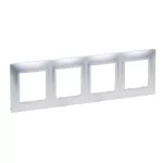 NILOE SELECTION - RAMKA POCZWÓRNA ALUMINIUM, Legrand