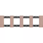 LIVING NOW - RAMKA 4X2 MODUŁY - COPPER, Bticino