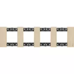 LIVING NOW - RAMKA 4X2 MODUŁY - GOLD, Bticino