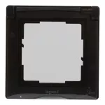 SUNO - Ramka - 1x-IP44, Czarny, Legrand