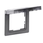 SUNO - Ramka - 1x-IP44, Aluminium, Legrand