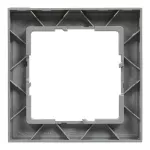 SUNO - Ramka - 1x, Aluminium, Legrand