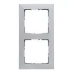 SUNO - Ramka - 2x, Aluminium, Legrand