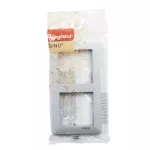 SUNO - Ramka - 2x, Aluminium, Legrand