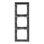 SUNO - Ramka - 3x, Aluminium, Legrand