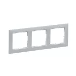 SUNO - Ramka - 3x, Aluminium, Legrand