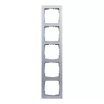 SUNO - Ramka - 5x, Aluminium, Legrand
