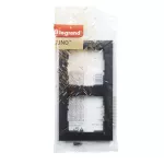 SUNO - Ramka - 2x, Czarny, Legrand