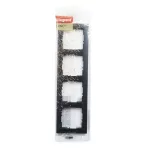 SUNO - Ramka - 4x, Czarny, Legrand