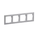 SUNO - Ramka - 4x, Cement, Legrand