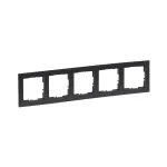 SUNO - Ramka - 5x, Ciemnoszary, Legrand