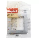 SUNO - Ramka - 1x, Aluminium szczotkowane, Legrand