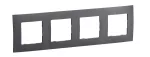 NOWE NILOE - RAMKA CZTEROKROTNA STALOWA (MEDIUM GREY)